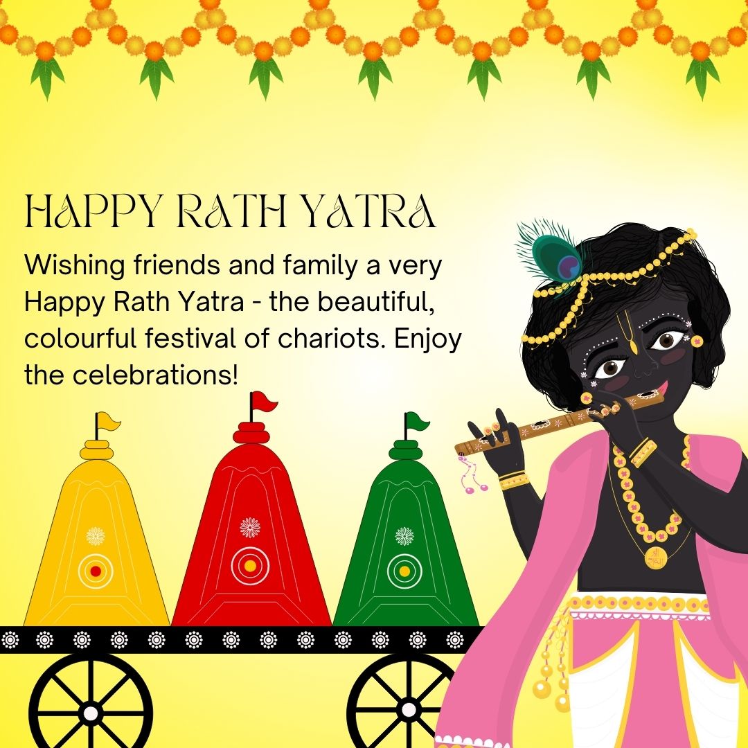 jagannath rathyatra wishes Text